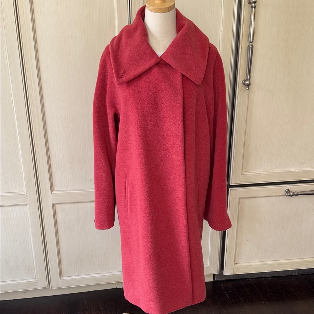 Vintage Hilary Radley alpaca wool blanket coat